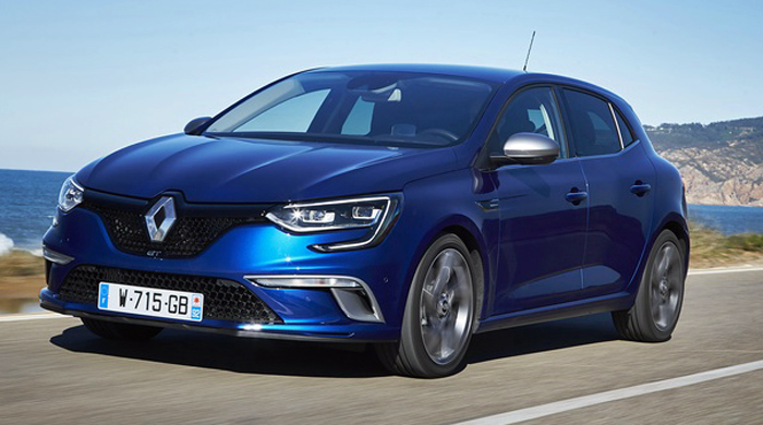 Renault Megane: voiture suisse de l'année 2017.