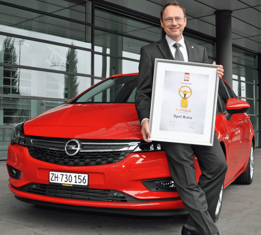 Peter Fahrni, CEO Opel Suisse...  